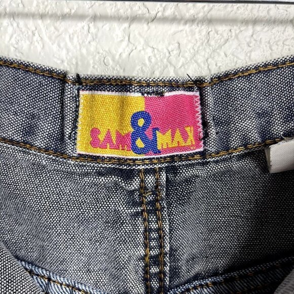 SAM & Max Vintage Denim Skirt Size 7 - Picture 7 of 9